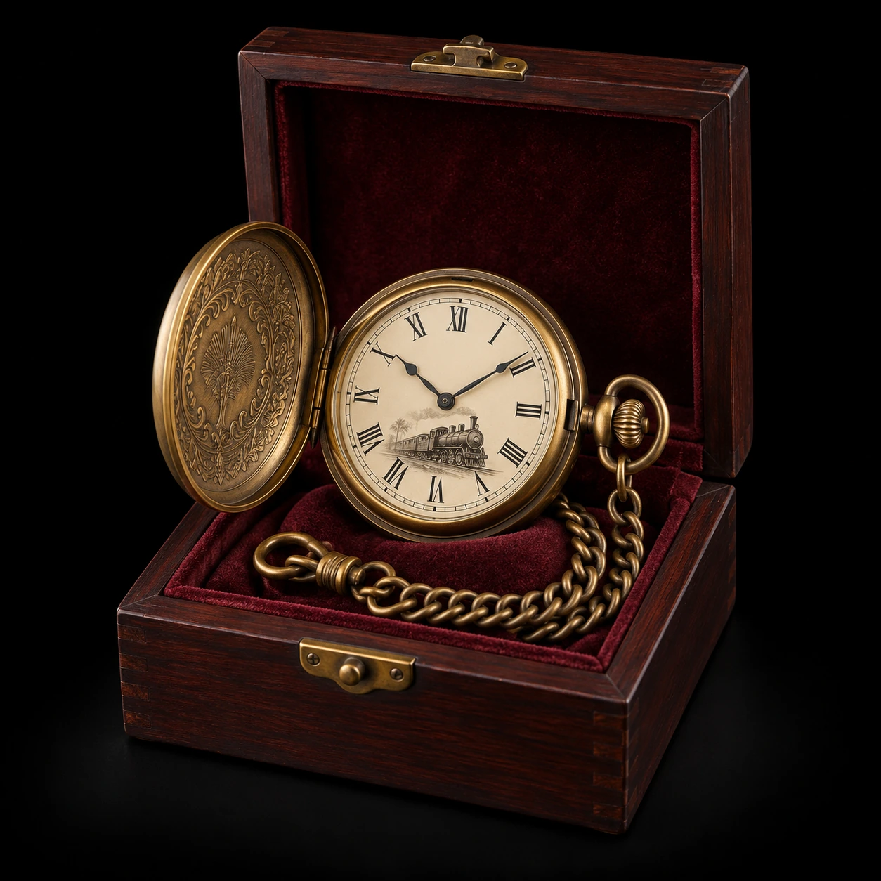 Malaya Railway Pocket Watch
